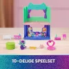 Conjunto de figuras de brincar Spin Master Gabby's Dollhouse The Movie — Acessórios de banho Spa-wesome da MerCat, a partir dos 3 anos