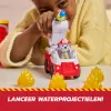 PAW Patrol Fire Rescue Centro de Comando de Resgate com figura Marshall, carro de bombeiros de resgate, luzes, lançador e efeitos sonoros, brinquedo para rapazes e raparigas a partir dos 3 anos