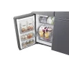 Frigorífico side-by-side Samsung RF59C701ES9 — French Door, 649 L total (390 L frigorífico / 269 L congelador), prateado