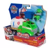 PAW Patrol Fire Rescue: Rocky Rescue Camião-cisterna de bombeiros com figura de ação, braço de garra e camião de brinquedo, brinquedo para rapazes e raparigas a partir dos 3 anos