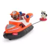 PAW Patrol Fire Rescue: Zuma Barco de bombeiros de resgate com figura de ação, boia de salvamento lançável, guaxinim e barco de brinquedo, brinquedo para rapazes e raparigas a partir dos 3 anos