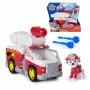 Carro de bombeiros de brinquedo Spin Master Marshall Rescue Fire Engine com figura de ação, lançador de projéteis, plástico, a partir dos 3 anos