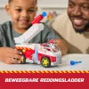 Carro de bombeiros de brinquedo Spin Master Marshall Rescue Fire Engine com figura de ação, lançador de projéteis, plástico, a partir dos 3 anos