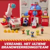 Carro de bombeiros de brinquedo Spin Master Marshall Rescue Fire Engine com figura de ação, lançador de projéteis, plástico, a partir dos 3 anos