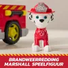 Carro de bombeiros de brinquedo Spin Master Marshall Rescue Fire Engine com figura de ação, lançador de projéteis, plástico, a partir dos 3 anos