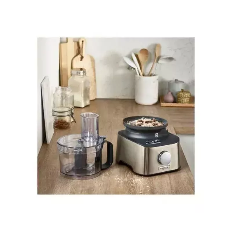 Robot de cozinha Kenwood MultiPro Compact+ FDM316SS — 800 W, tigela de 2 L, cinzento, balança integrada