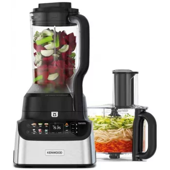 Robot de cozinha Kenwood MultiPro OneTouch 1000 W 3 L preto, aço inoxidável, balança integrada