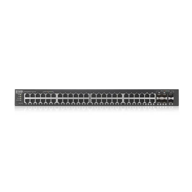 Zyxel GS2220-50-EU0101F switch de rede gerido L2 Gigabit Ethernet (10/100/1000) preto