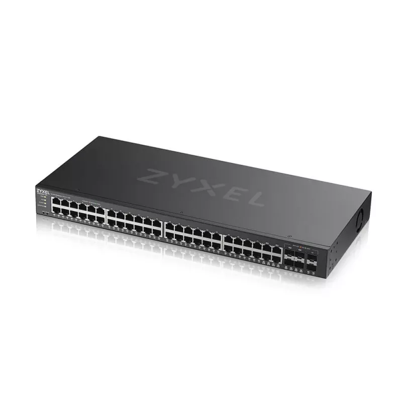 Zyxel GS2220-50-EU0101F switch de rede gerido L2 Gigabit Ethernet (10/100/1000) preto