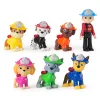 PAW Patrol conjunto de equipa de resgate de bombeiros com 7 figuras de ação colecionáveis, incl. Ryder e 6 amigos peludos, brinquedo para rapazes e raparigas a partir dos 3 anos