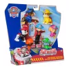 PAW Patrol conjunto de equipa de resgate de bombeiros com 7 figuras de ação colecionáveis, incl. Ryder e 6 amigos peludos, brinquedo para rapazes e raparigas a partir dos 3 anos