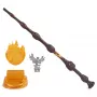 Wizarding World Harry Potter, varinha mágica de colecionador Albus Dumbledore de 30,5 cm com suporte e ícone em metal fundido, criaturas mágicas, acessório de disfarce