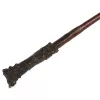 Wizarding World Harry Potter, varinha mágica de colecionador Harry Potter de 12 polegadas com suporte e ícone em metal fundido, criaturas mágicas, acessório para disfarces