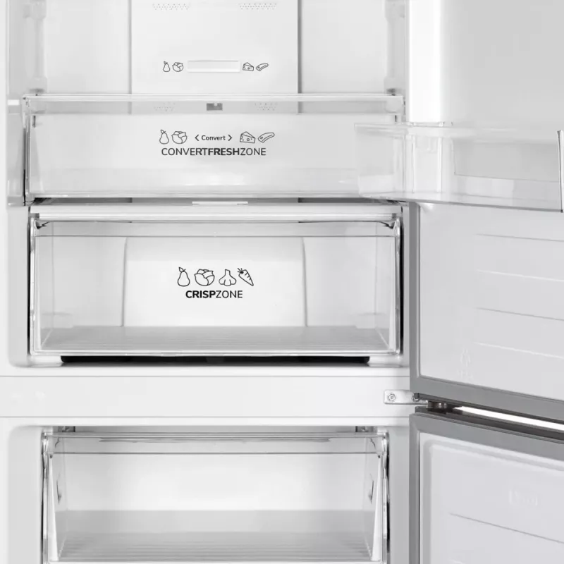 Gorenje NRK619CAXL4 frigorífico combinado de instalação livre, 304 l (207 l + 97 l), 186 cm, classe energética C, SN-T, cinzento