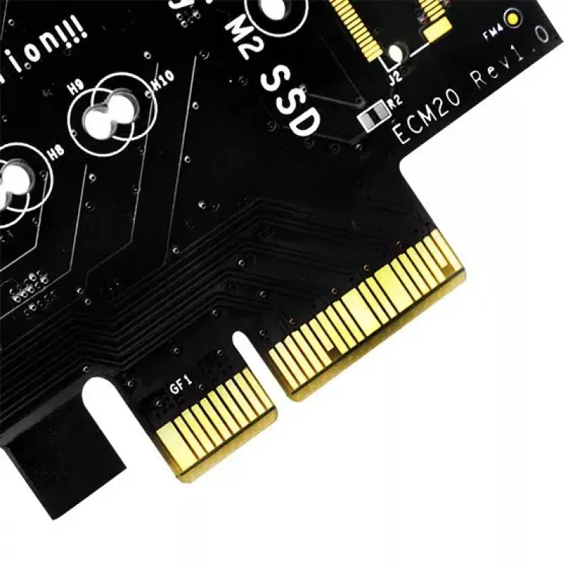 Placa de interface Silverstone ECM20 interna PCIe SATA