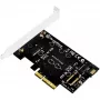 Placa de interface Silverstone ECM20 interna PCIe SATA