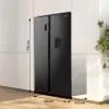 Gorenje NRR9185EABXLWD frigorífico Side-by-Side, 547 l (355 l + 192 l), ConvertActive, classe energética E, aço inoxidável escuro
