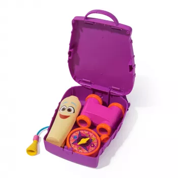 Spin Master Dora My Adventure mochila com mapa retrátil, binóculos de brincar e bússola – multicolor, a partir dos 3 anos