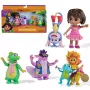 Dora, Fantastic Friends pacote de presente com Dora, Boots, Tico, Isa e o Fiesta Trio, figuras de brincar, brinquedo para meninas e meninos a partir dos 3 anos