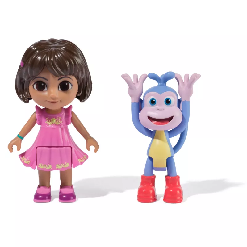 Dora, Fantastic Friends pacote de presente com Dora, Boots, Tico, Isa e o Fiesta Trio, figuras de brincar, brinquedo para meninas e meninos a partir dos 3 anos