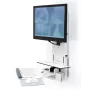 ERGOTRON Styleview elevador vertical sentado-em pé quarto de paciente (branco)