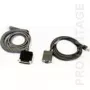 Cabo DATALOGIC Cab-362 RS232 conector fêmea 9 pinos cabo espiral