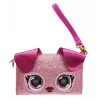 Purse Pets, Keepin’ It Clutch Dazzling Diva brinquedo de cachorro e bolsa de pulso com olhos arco-íris luminosos, brinquedo para meninas a partir dos 4 anos