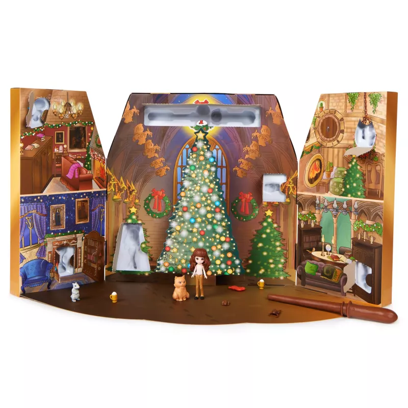Caixa de calendário de advento Harry Potter Magical Minis 2023 — 24 brinquedos surpresa, multicolor, LR44
