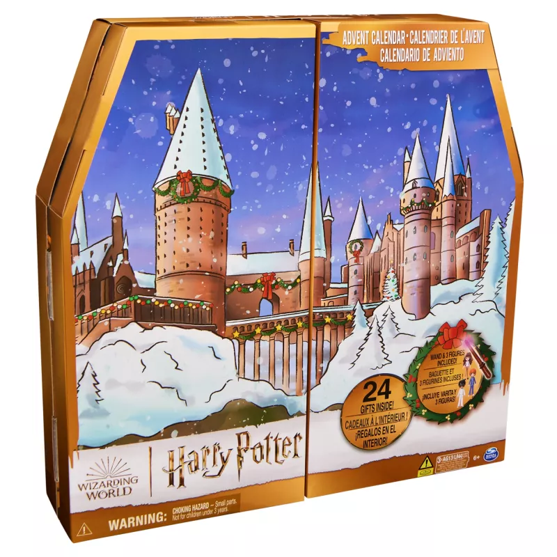 Caixa de calendário de advento Harry Potter Magical Minis 2023 — 24 brinquedos surpresa, multicolor, LR44