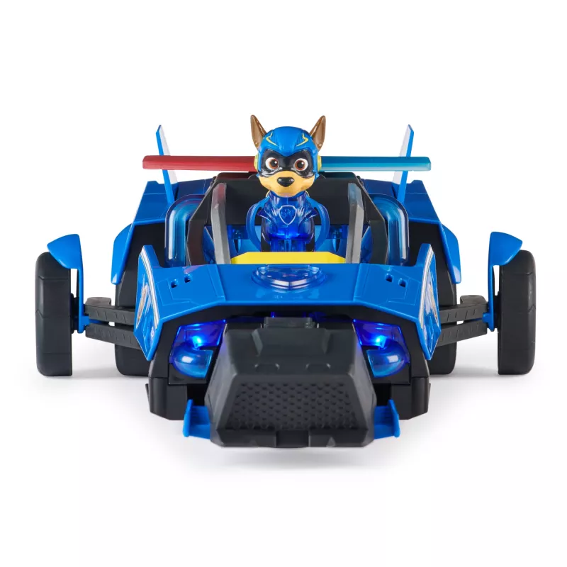 Carro de polícia PAW Patrol Chase’s Mighty Transforming Cruiser com luzes e sons