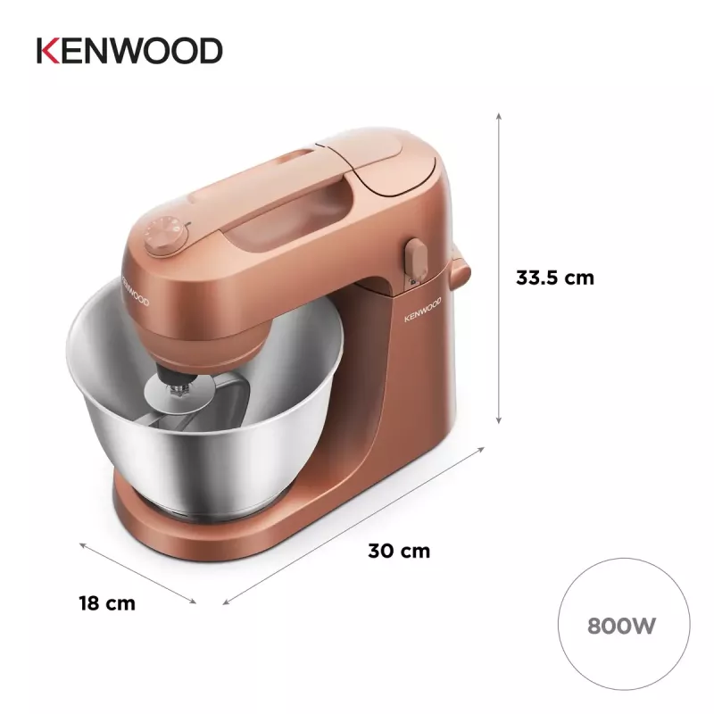 Kenwood Go KZM35.000RD robô de cozinha, Clay Red, 800 W