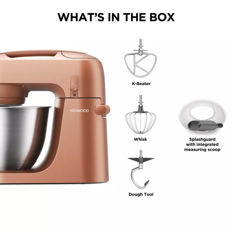 Kenwood Go KZM35.000RD robô de cozinha, Clay Red, 800 W