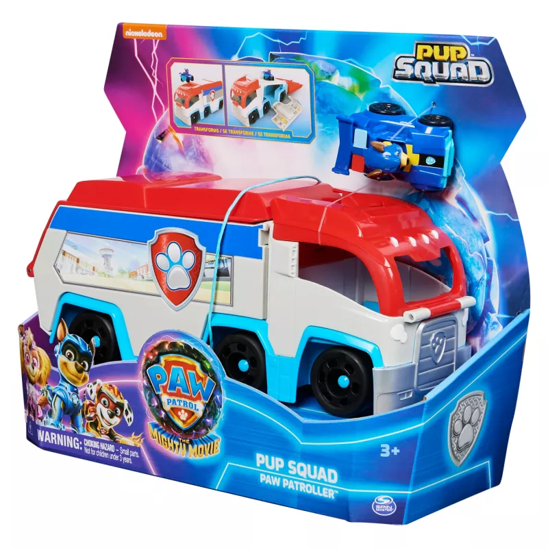 PAW Patrol The Mighty Movie Pup Squad Patroller camião de brinquedo