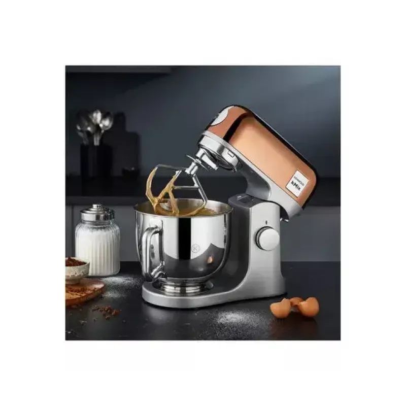 Robot de cozinha Kenwood kMix KMX760GD Special Edition rosa ouro, 1.000 W, prateado/rosa ouro
