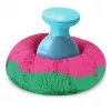 Kinetic Sand, conjunto Ultimate Sandisfying com 2lbs de areia de brincar (rosa, amarelo e turquesa), 10 ferramentas e moldes, brinquedo sensorial para crianças a partir dos 7 anos