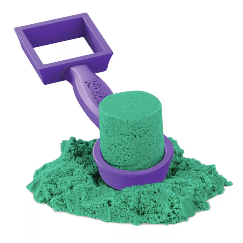 Kinetic Sand, conjunto Ultimate Sandisfying com 2lbs de areia de brincar (rosa, amarelo e turquesa), 10 ferramentas e moldes, brinquedo sensorial para crianças a partir dos 7 anos