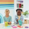 Kinetic Sand, conjunto Ultimate Sandisfying com 2lbs de areia de brincar (rosa, amarelo e turquesa), 10 ferramentas e moldes, brinquedo sensorial para crianças a partir dos 7 anos
