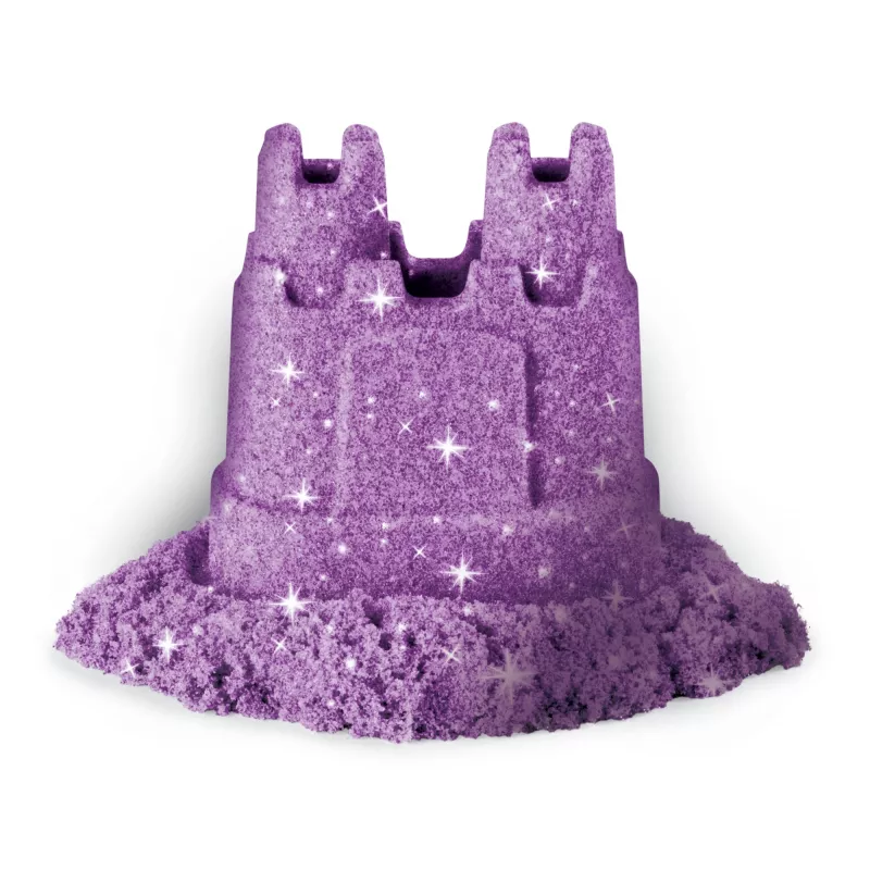 Spin Master Kinetic Sand Shimmer Sand areia de brincar, embalagem de 3, 340 g, a partir dos 3 anos
