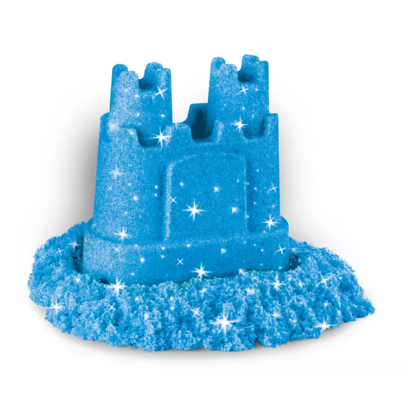 Spin Master Kinetic Sand Shimmer Sand areia de brincar, embalagem de 3, 340 g, a partir dos 3 anos