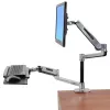 ERGOTRON Lx braço LCD de montagem em secretária sentado-em pé (alumínio polido)