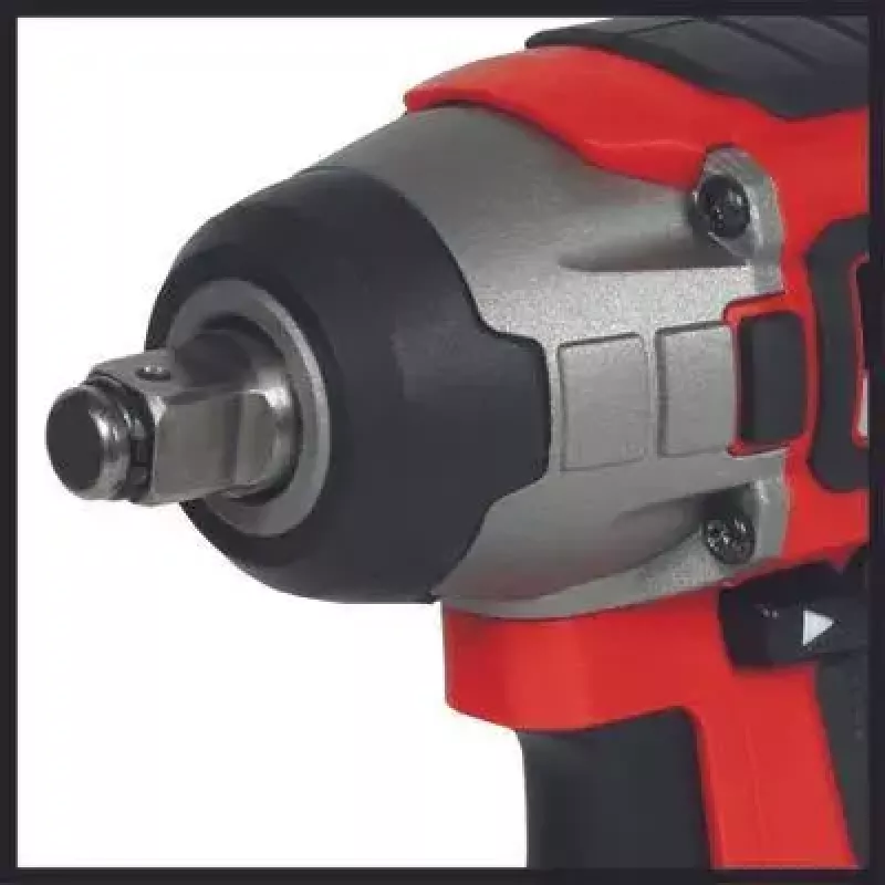 Einhell IMPAXXO 18/230 Professional chave de impacto a bateria, 18 V, 1/2 polegada, 2900 rpm, 400 Nm, sem escovas, Power X-Change, sem bateria e carregador, vermelho/preto