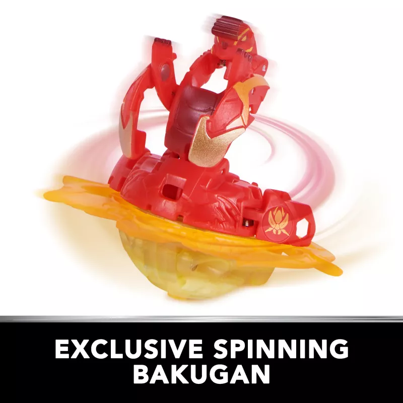 Bakugan Baku-tin com Special Attack Mantid, ajustável, figura de ação giratória e armazenamento de brinquedos, brinquedo para meninos e meninas a partir dos 6 anos