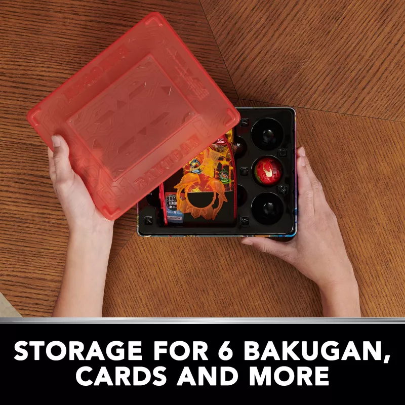 Bakugan Baku-tin com Special Attack Mantid, ajustável, figura de ação giratória e armazenamento de brinquedos, brinquedo para meninos e meninas a partir dos 6 anos