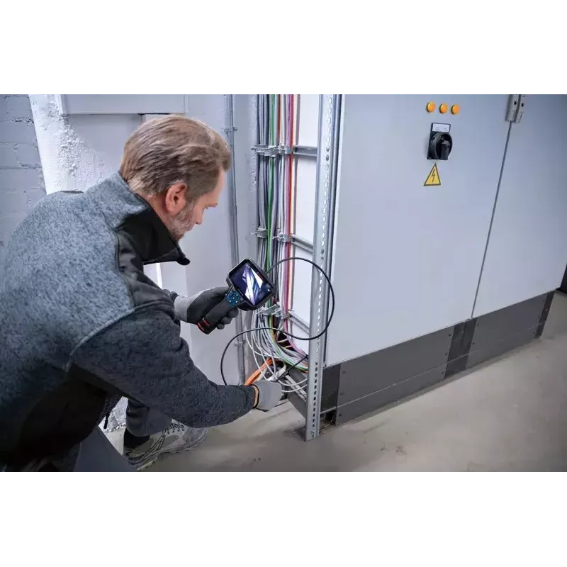 Câmara de inspeção industrial Bosch GIC 12V-5-27 C PROFESSIONAL 8,3 mm sonda flexível IP67, IP54