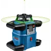 Laser rotativo Bosch GRL 650 CVHG Professional 18 V com linha laser verde, L-BOXX