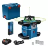 Laser rotativo Bosch GRL 650 CVHG Professional 18 V com linha laser verde, L-BOXX