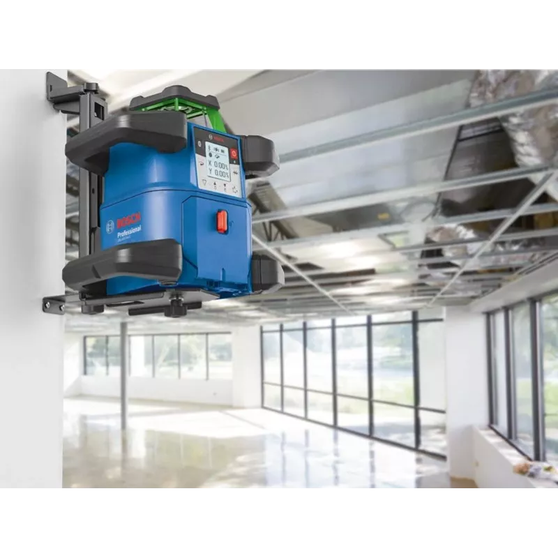 Laser rotativo Bosch GRL 650 CVHG Professional 18 V com linha laser verde, L-BOXX
