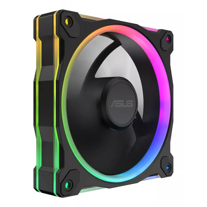 Ventoinha ASUS Prime MR120 ARGB Reverse preto 3in1 caixa de computador 12 cm 3 peças