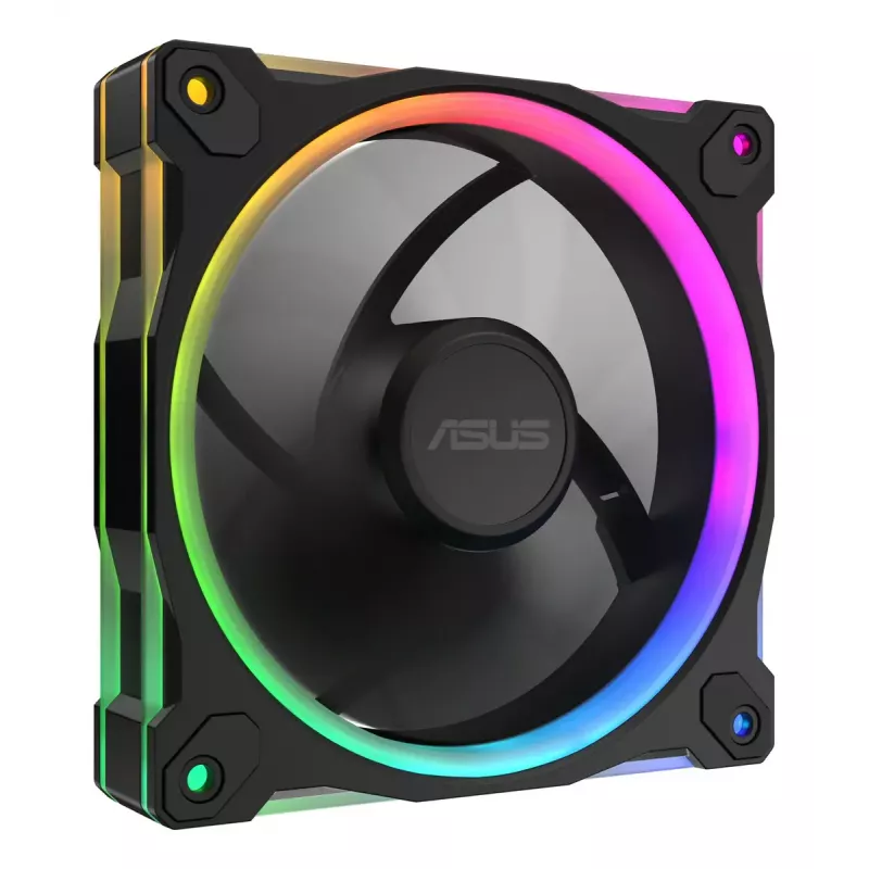 Ventoinha ASUS Prime MR120 ARGB Reverse preto 3in1 caixa de computador 12 cm 3 peças