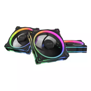 Ventoinha ASUS Prime MR120 ARGB Reverse preto 3in1 caixa de computador 12 cm 3 peças